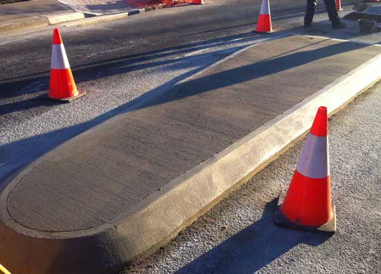 kerbs and gutter concreting service