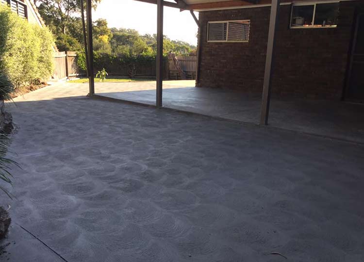 patio concreting